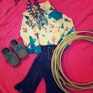 Adorable Baby Wrangler Jeans